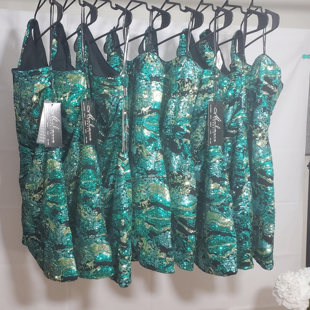 Milano Emerald  Cocktail dress